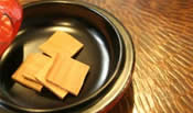 Equipment used during a tea ceremony  