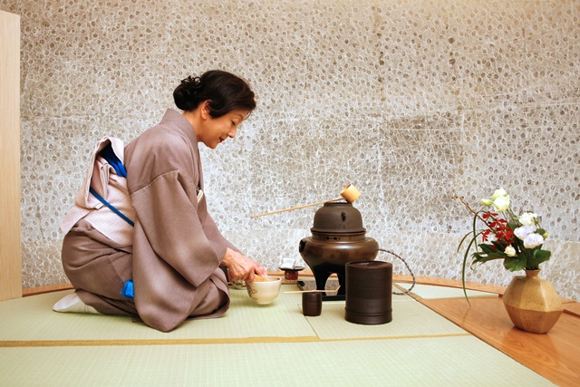 Room Preparation for tea ceremony
